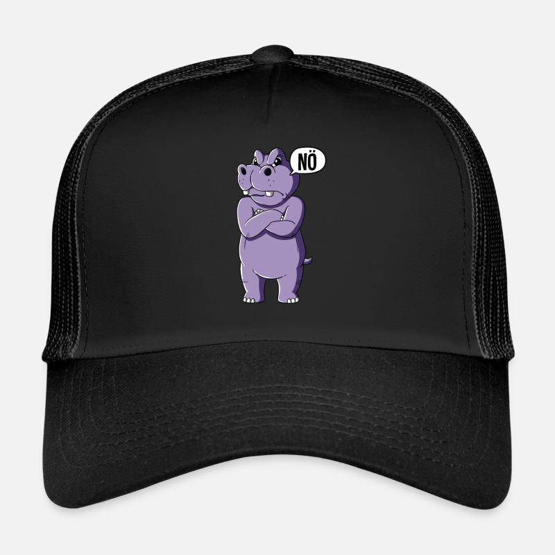 Nilpferd Nö Trucker Cap
