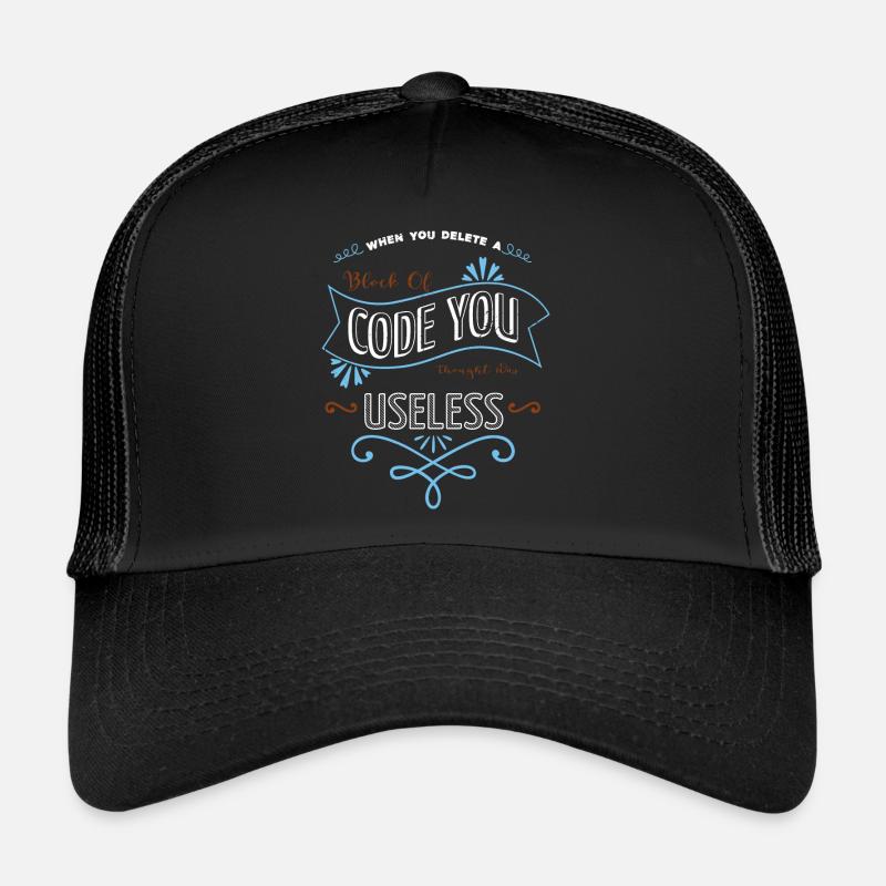 Hacker Fans Hacking Code Awesome Hacking Coding Casquette trucker 
