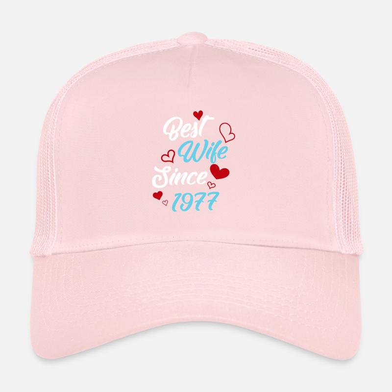Jubiläum Trauerbeste Ehefrau seit 1977 Hochzeit Trucker Cap