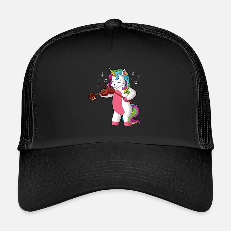 Violin Violin Viola Cello Musician Instrument Trucker Cap