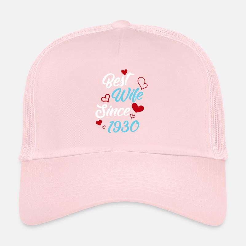 Jubiläum Trauerbeste Ehefrau seit 1930 Hochzeit Trucker Cap