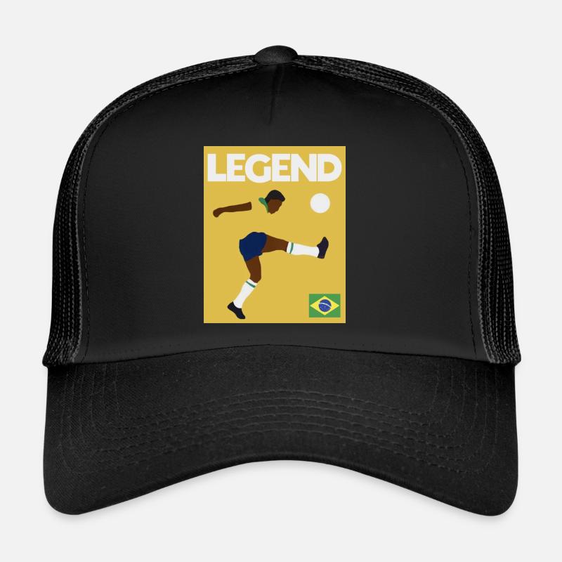 Brazil - Trucker Cap - black/black