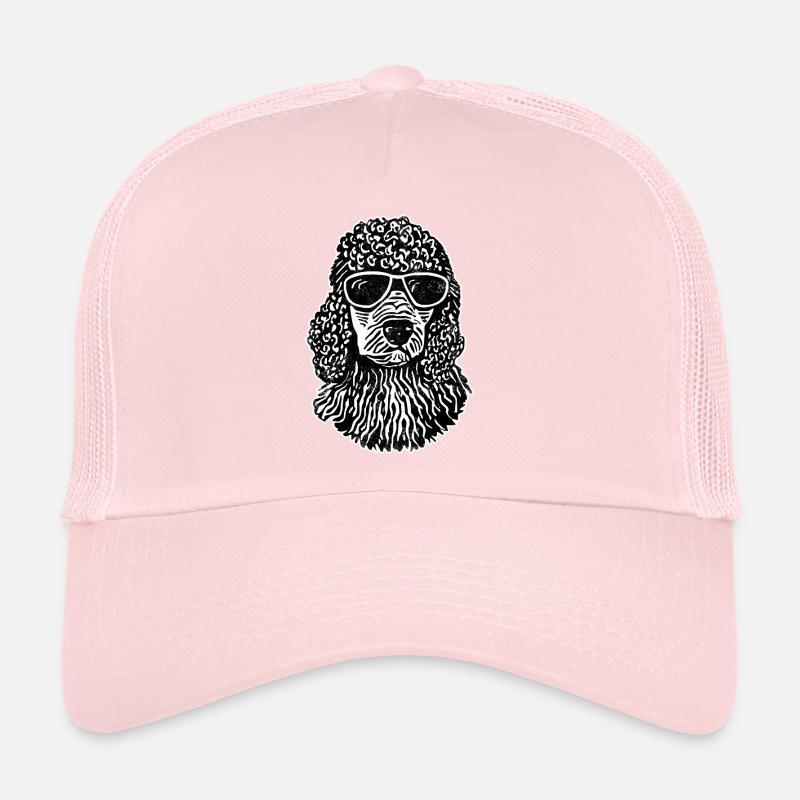 Caniche Casquette trucker 