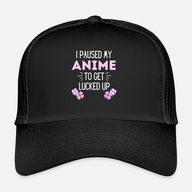 Anime St Patricks Day Manga Glück Geschenk Trucker Cap