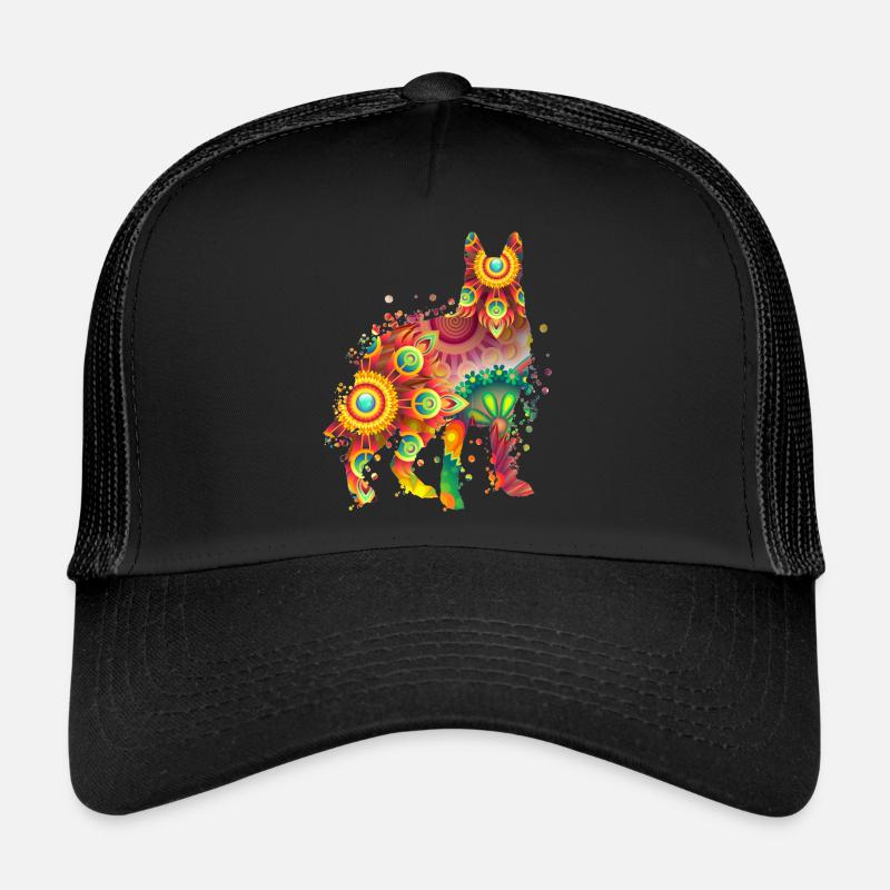 German Sheperd Deutscher Schäferhund Hundedesign Trucker Cap