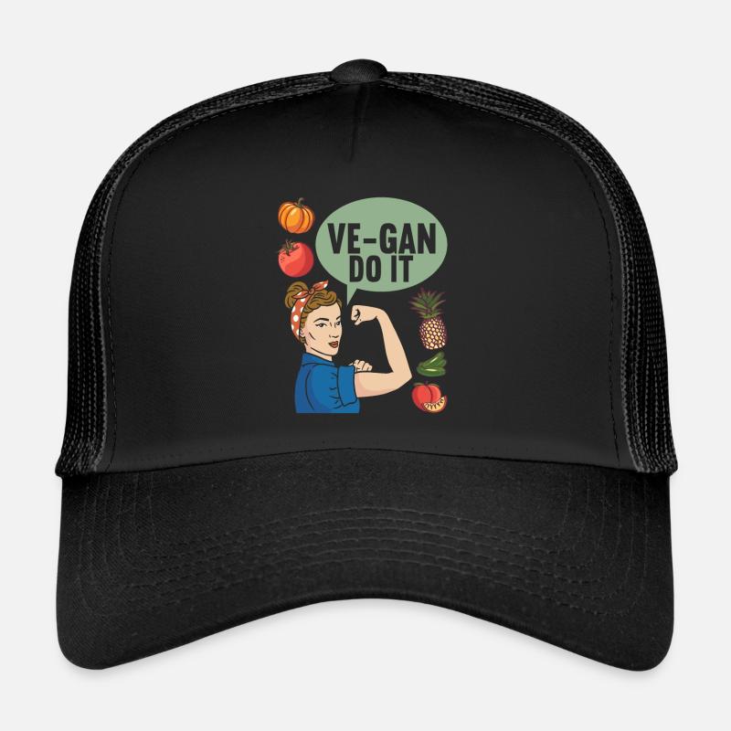 Vegan Vegetarier Trucker Cap