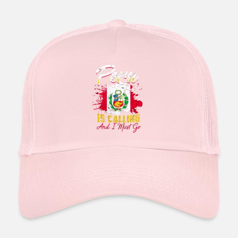 Peru Flagge Trucker Cap
