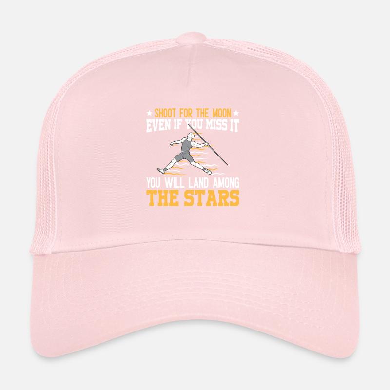 Lancer du javelot athlétisme Lanceur de javelot Casquette trucker 