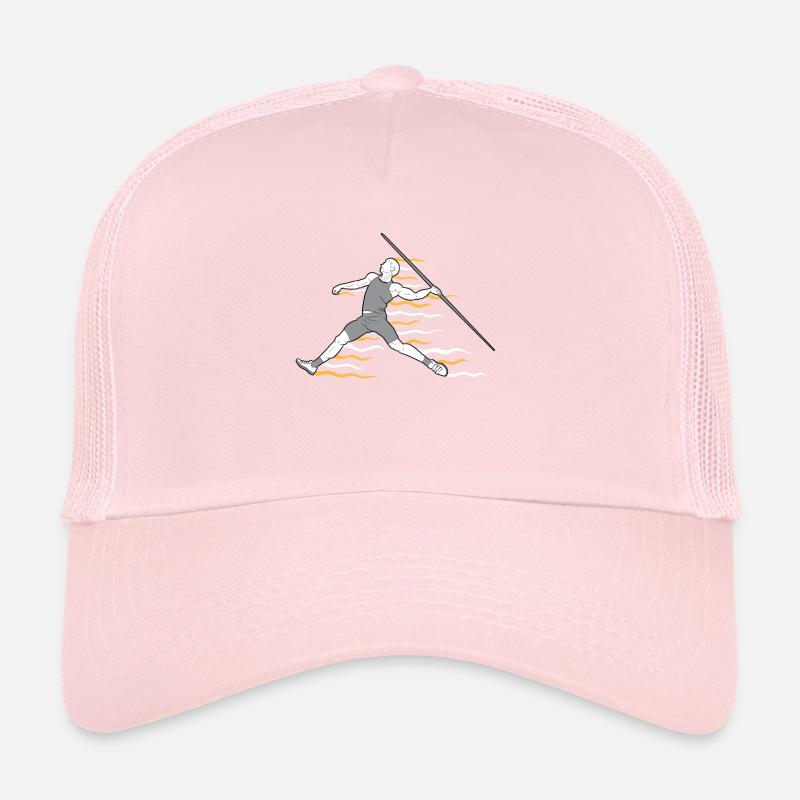 Speerwurfstrecker Leichtathletik Speerwerfer Trucker Cap