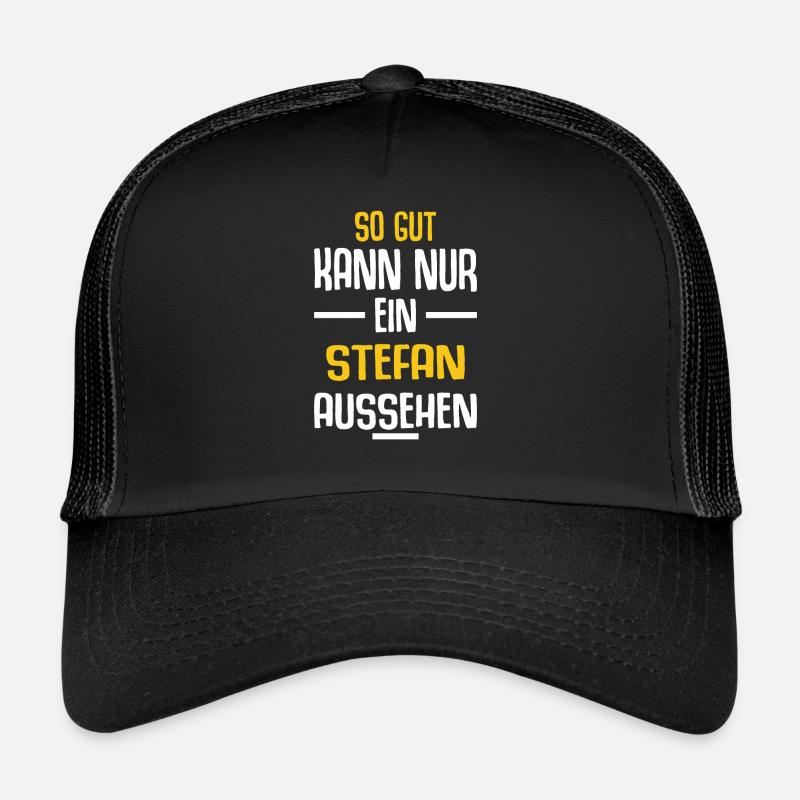 Stefan Vorname Name Geburtstag Trucker Cap