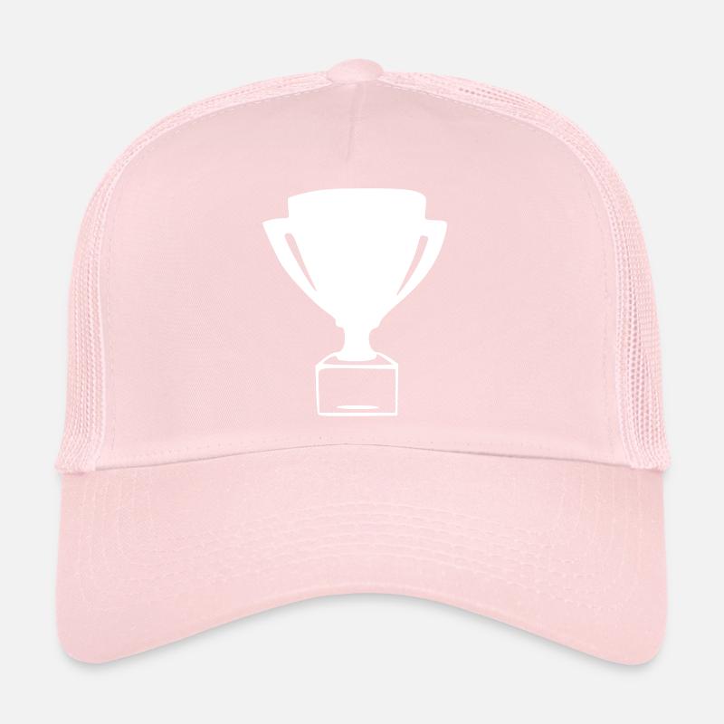 Cup Drawing Win Sketch White Trucker Cap