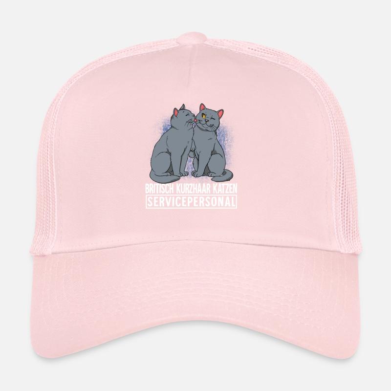 Britisch Kurzhaar Katze Trucker Cap