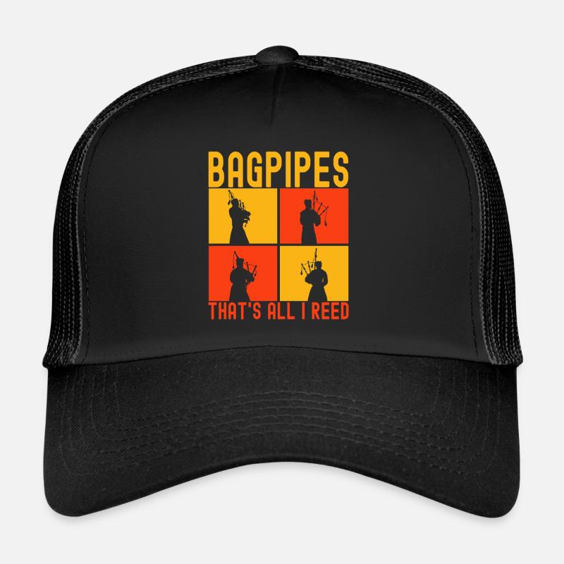 Dudelsack Dudelsackspieler Trucker Cap