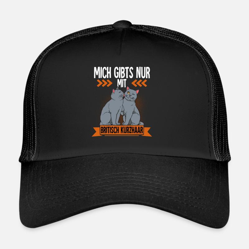 Britisch Kurzhaar Katze Trucker Cap