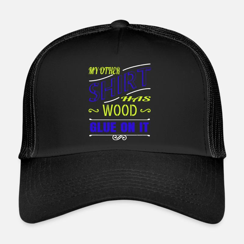 Drôle de travail forestier d’abatteur d’arbres Casquette trucker 