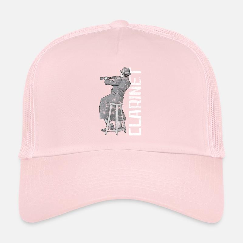 Clarinet Player Orchestra Musicians Trucker Cap