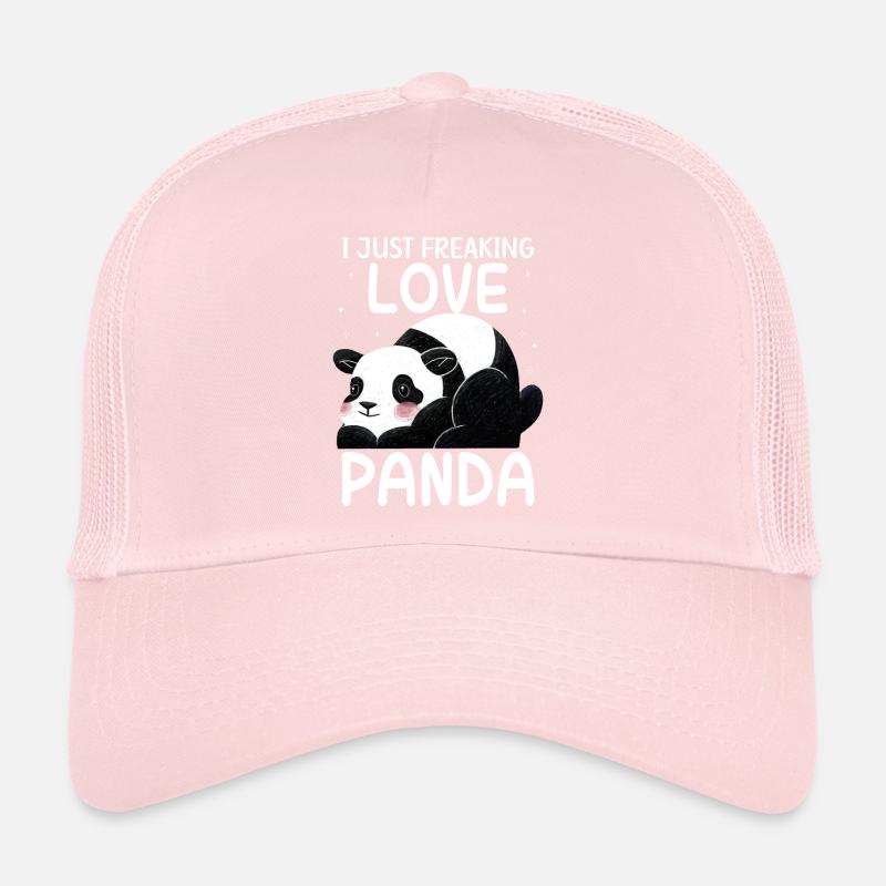 I Just Freaking Love Panda - Gift Idea Trucker Cap