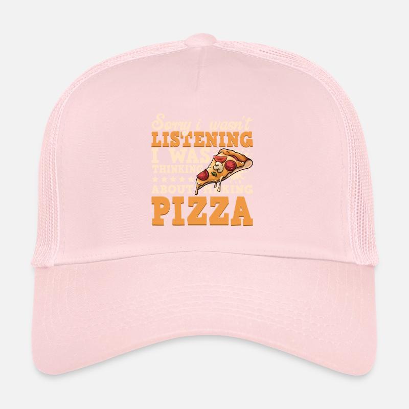 Pizza Baker Faites votre propre pizza Casquette trucker 
