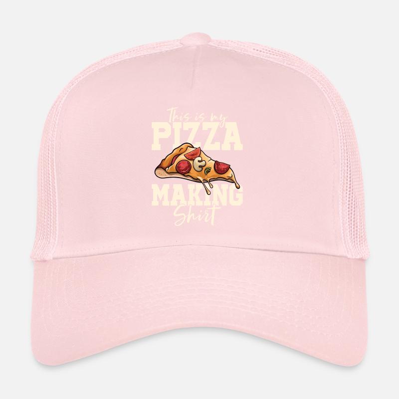 Pizza Bäcker Pizza selber machen Trucker Cap