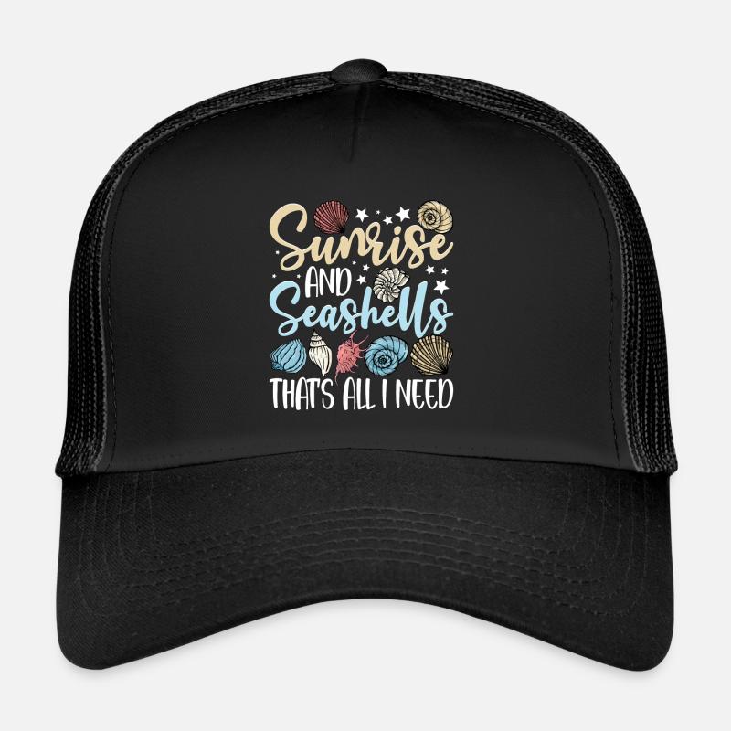 Collecting shells Trucker Cap