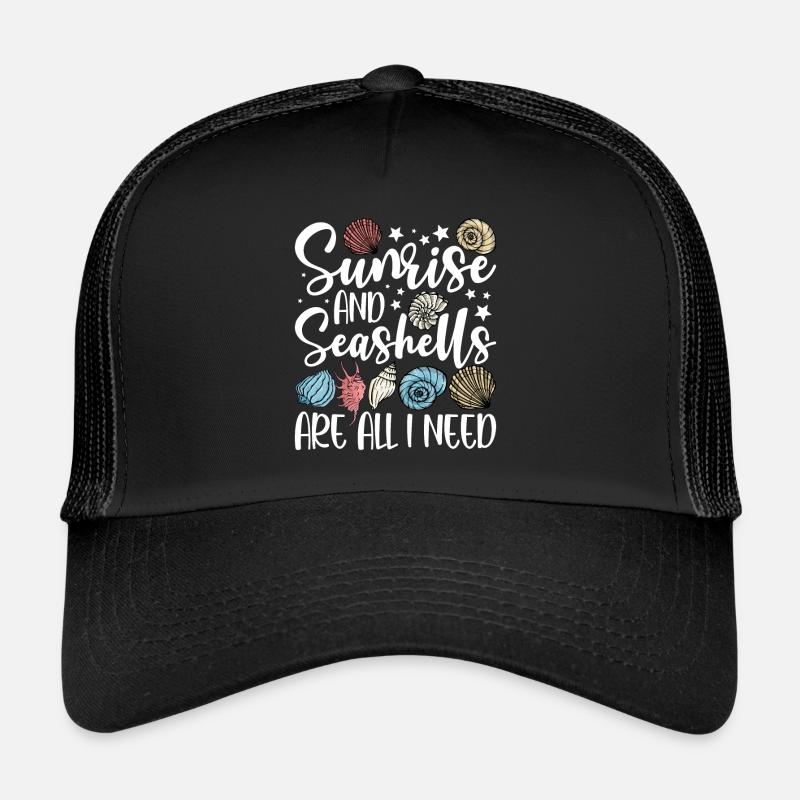 Collecting shells Trucker Cap