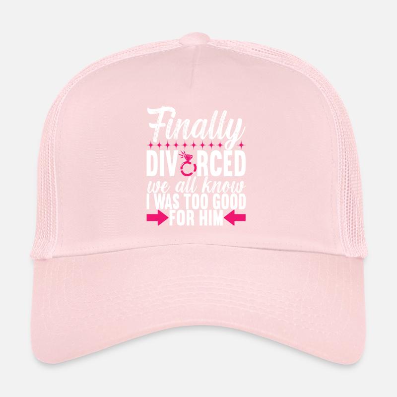 Divorce Divorced Trucker Cap