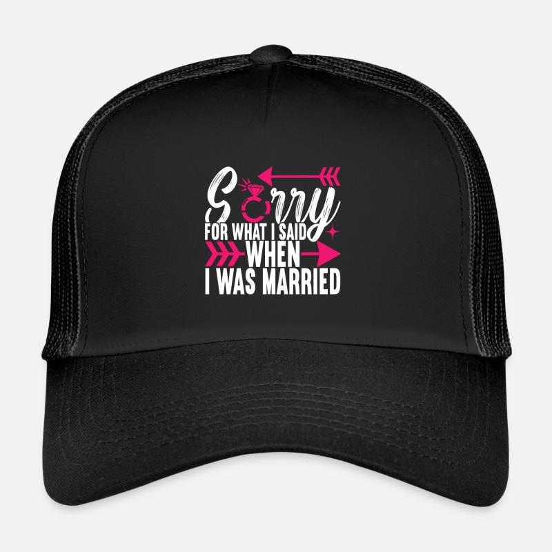 Divorce Divorcé Casquette trucker 