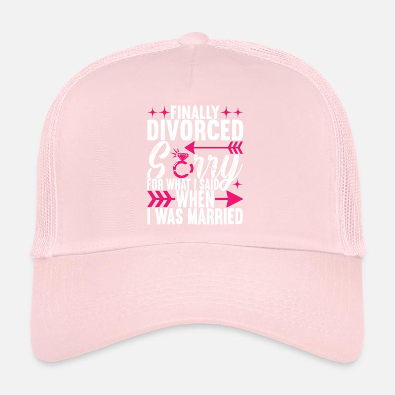 Divorce Divorcé Casquette trucker 