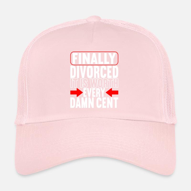 Divorce Divorced Trucker Cap