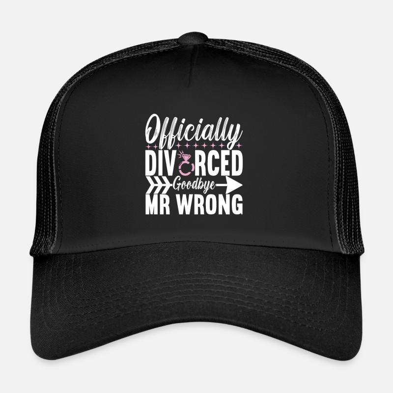 Divorce Divorcé Casquette trucker 