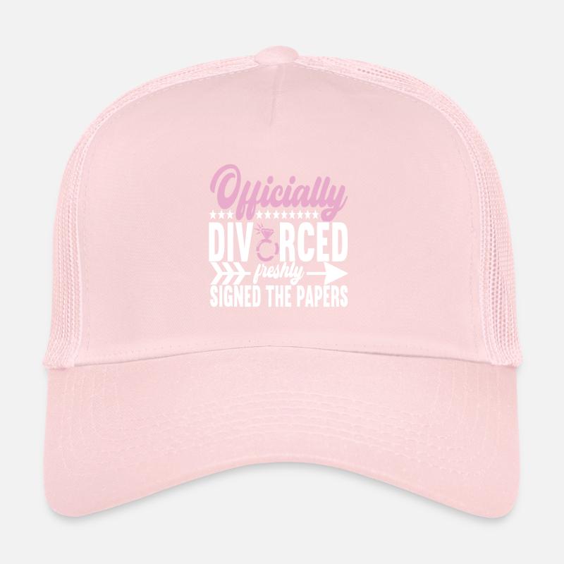Divorce Divorced Trucker Cap
