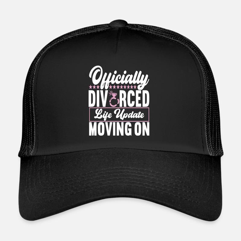 Divorce Divorced Trucker Cap
