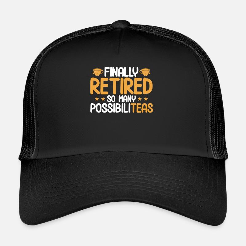 Tea Drinker Gift Cup Tea Lover Trucker Cap