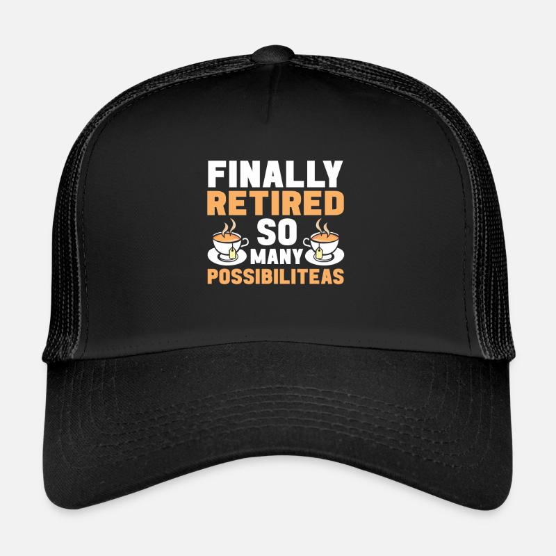 Tea Drinker Gift Cup Tea Lover Trucker Cap