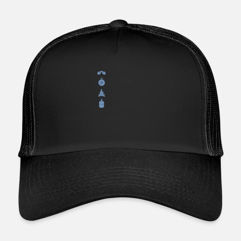 Camping Camping Campfire Trucker Cap