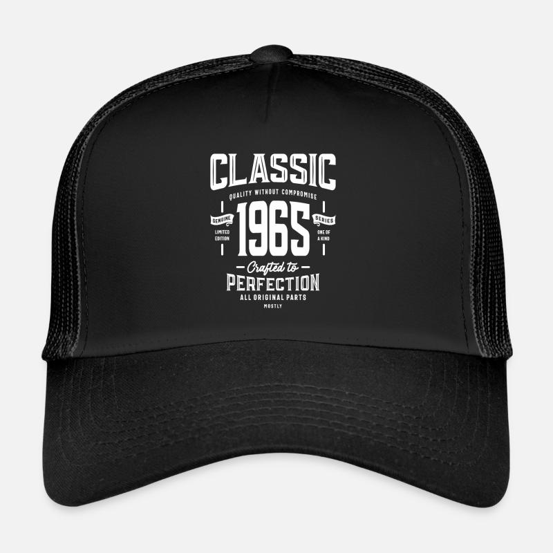 1965 Birthday 58 Years Old Trucker Cap