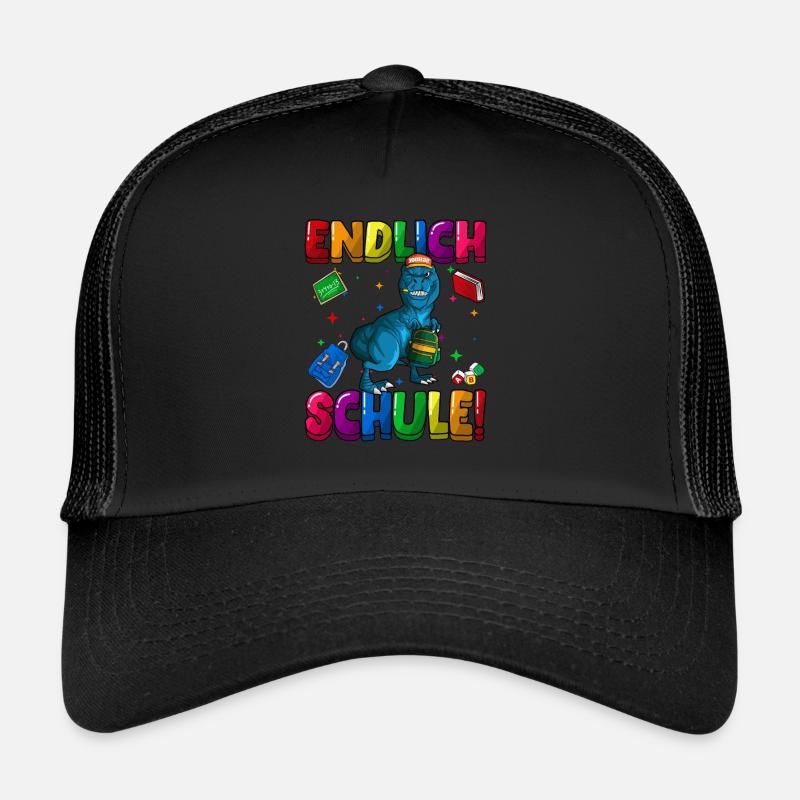 Endlich Schule Einschulung Grundschule 1. Klasse Trucker Cap