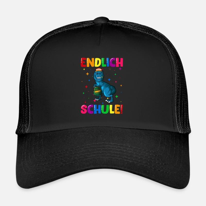 Endlich Schule Einschulung Grundschule 1. Klasse Trucker Cap