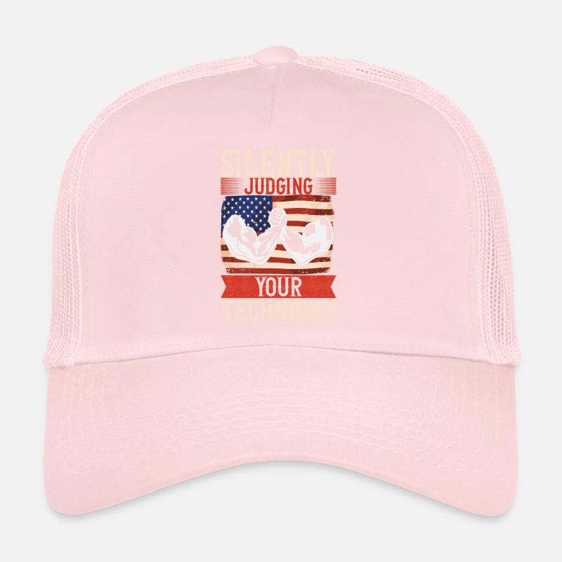 Bras de fer Casquette trucker 
