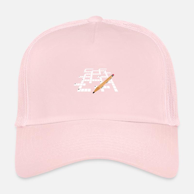 Solve crossword puzzles Trucker Cap