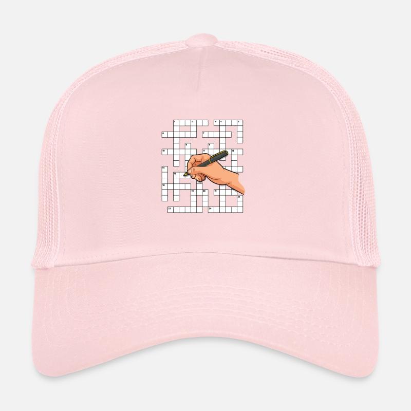 Solve crossword puzzles Trucker Cap