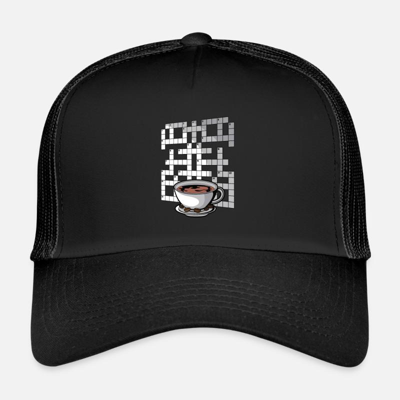 Résoudre des mots croisés Casquette trucker 