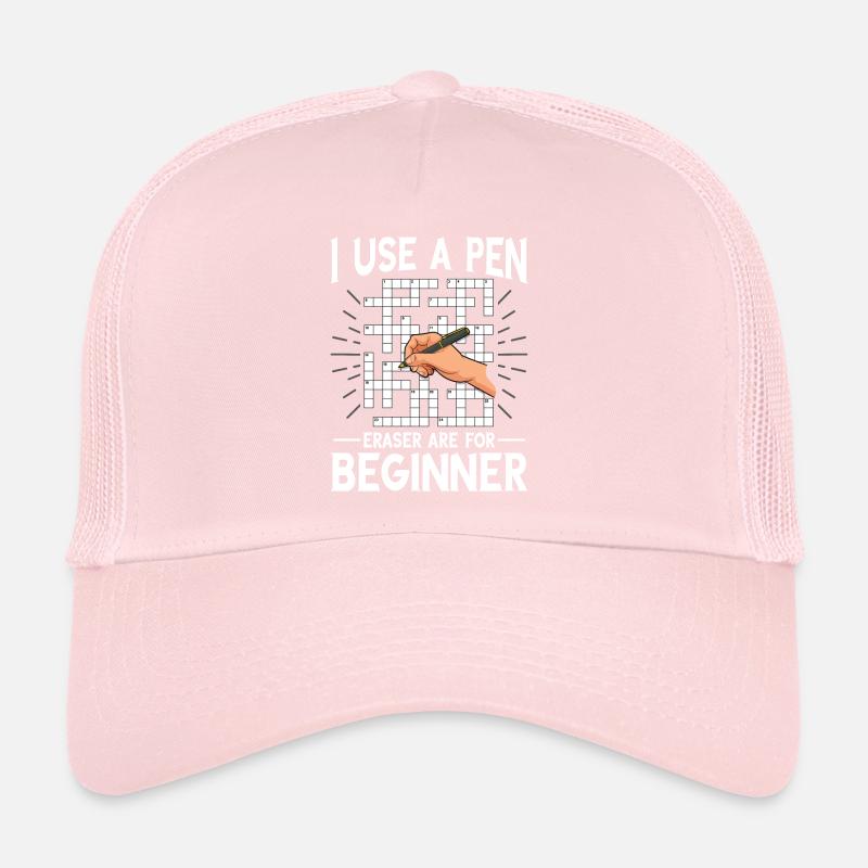 Solve crossword puzzles Trucker Cap