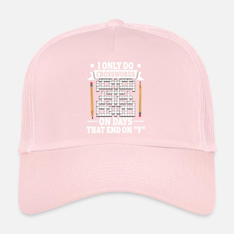 Solve crossword puzzles Trucker Cap
