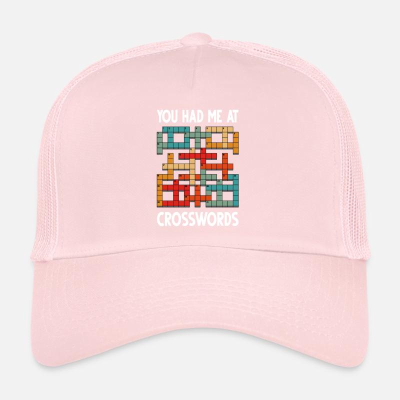 Résoudre des mots croisés Casquette trucker 