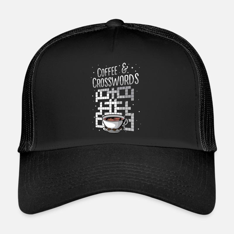 Résoudre des mots croisés Casquette trucker 