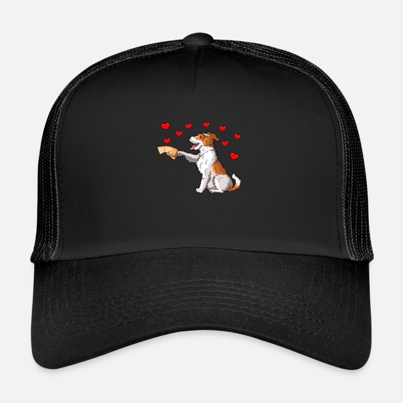 Drahthaar Foxterrier Hund Trucker Cap