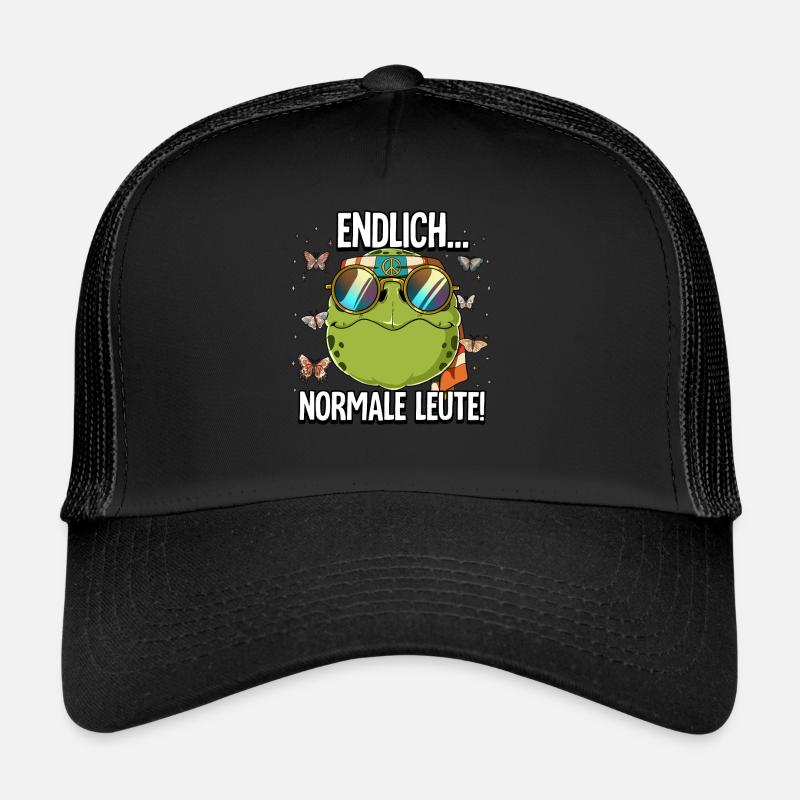 Endlich Normale Leute Hippie Goa Rave Trucker Cap