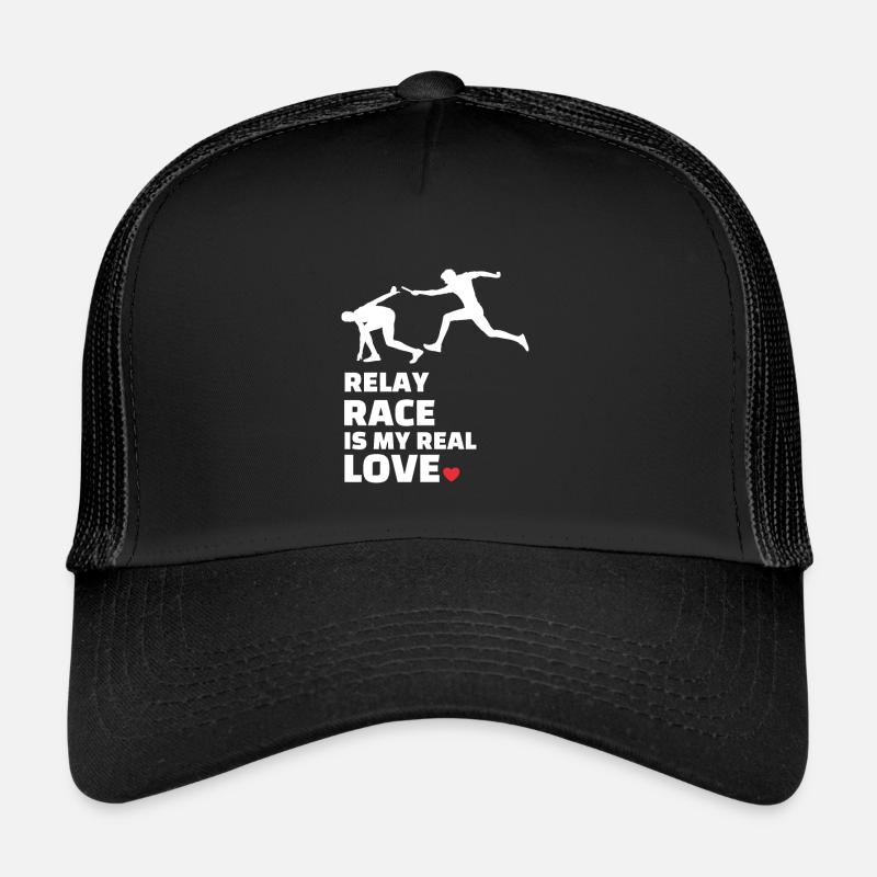 J’adore les courses de relais Casquette trucker 