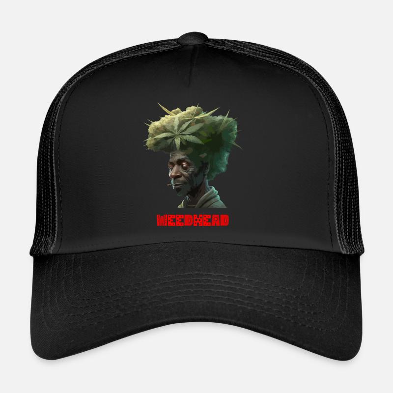 Tête de weed Casquette trucker 